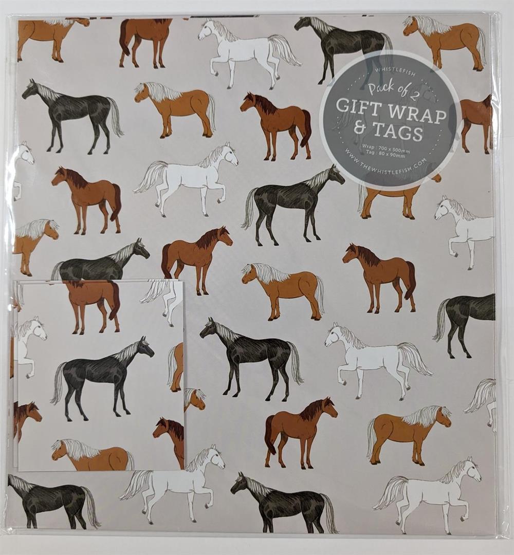 Wrapping Paper - Horse design
