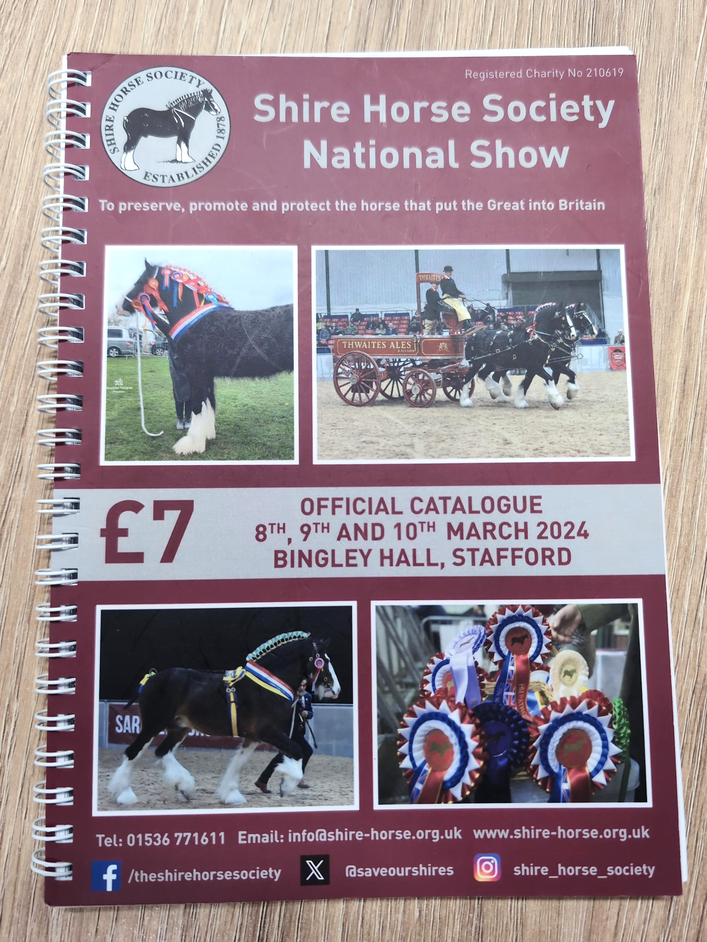 *** Show Catalogue 2025 - Pre-order for collection at the show ***