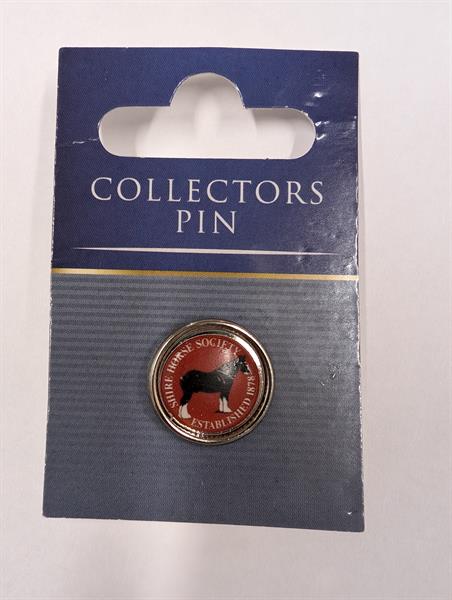 Collectors Pin Badge - Burgundy