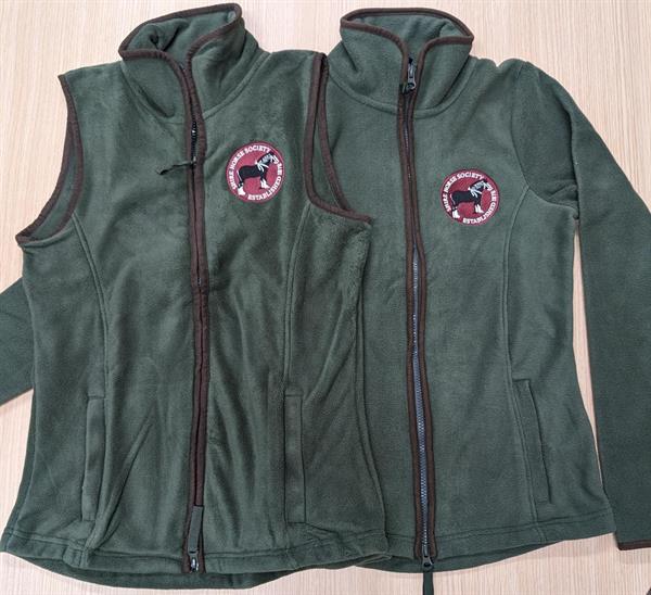 Fleece Gilet (Ladies, Green)