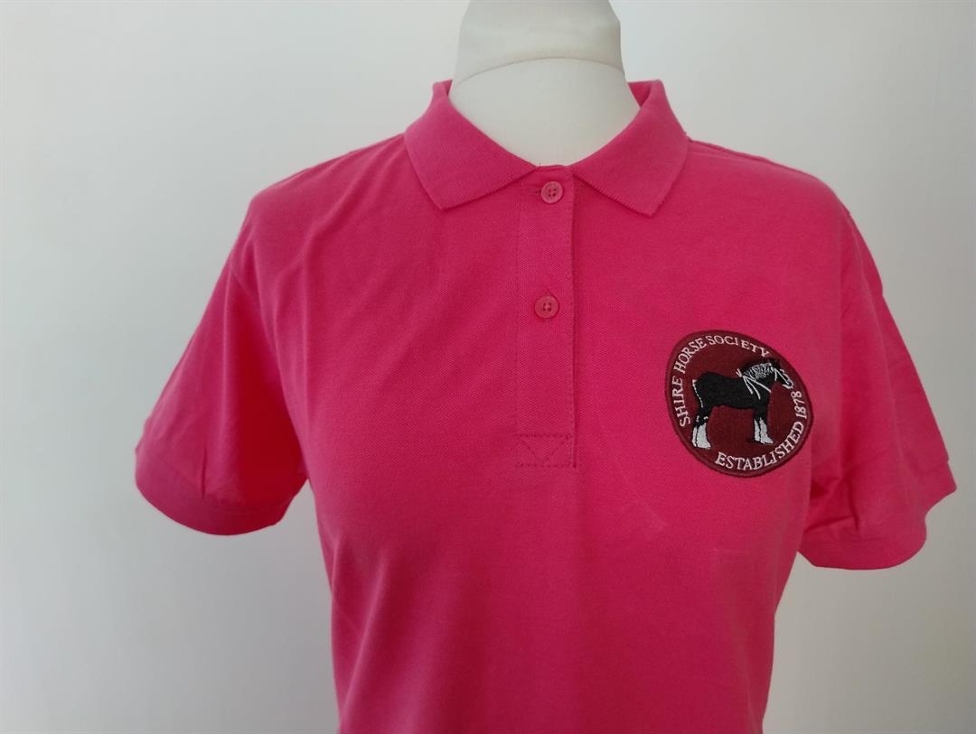 Polo Shirt (Ladies, Pink)