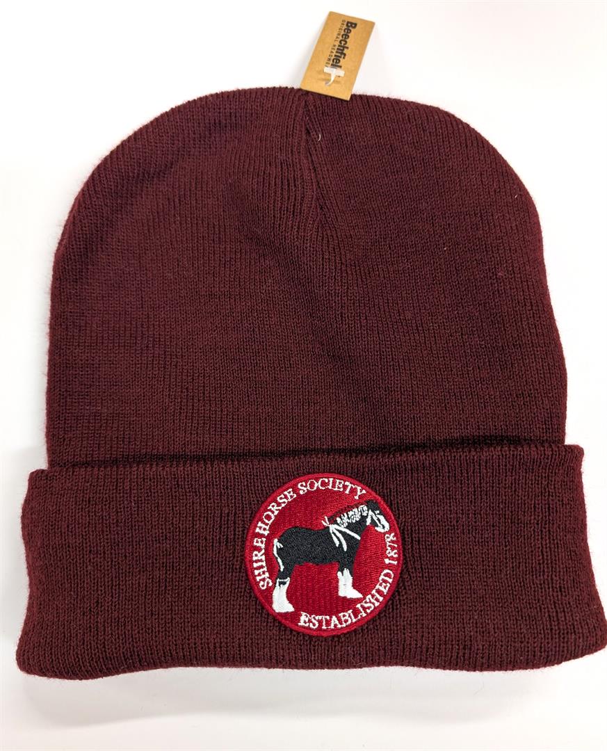 Beanie Hat - Burgundy