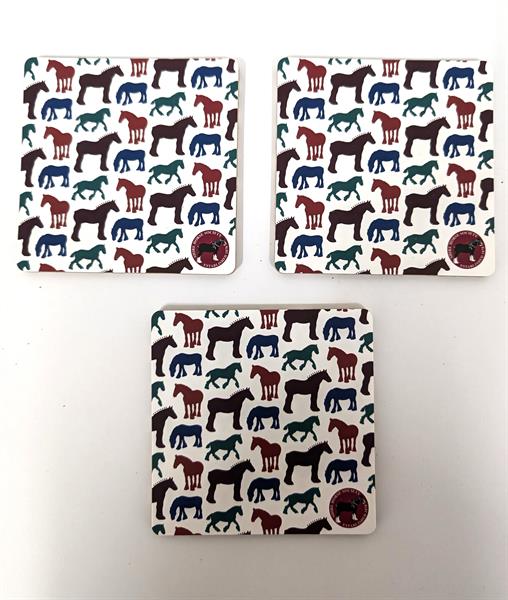 Coaster - Repeat Shire Horse Print