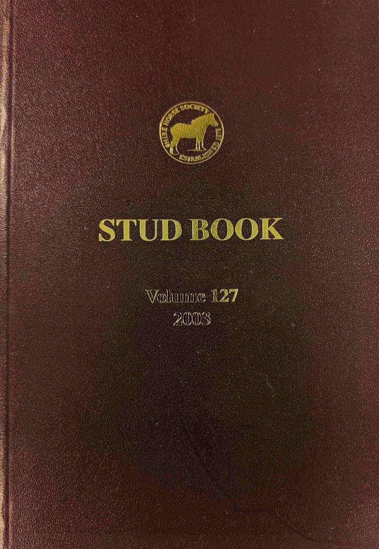 2003 Stud Book. Vol. 127
