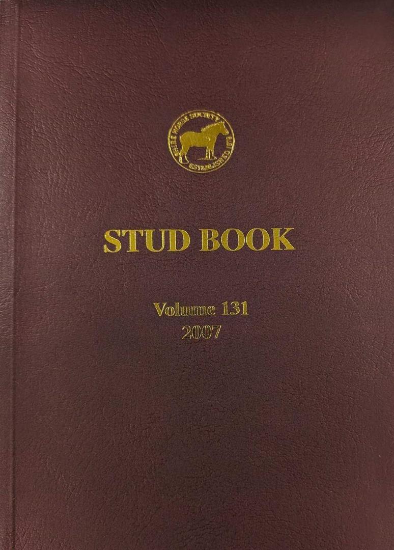 2007 Stud Book. Vol. 131
