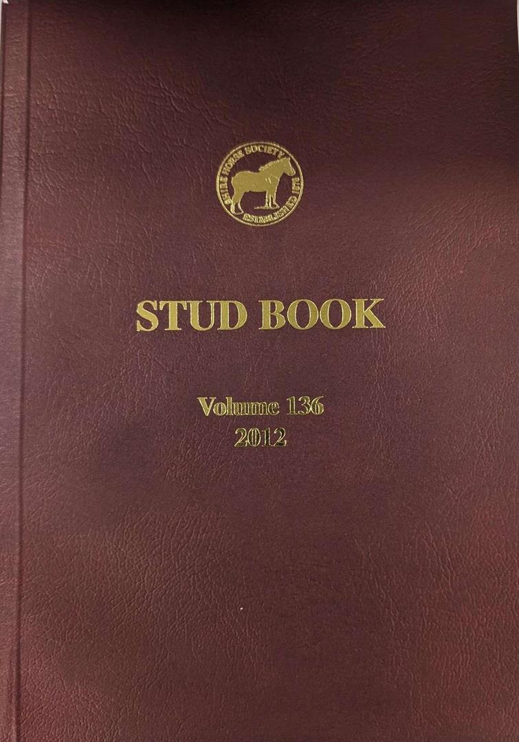2012 Stud Book. Vol. 136